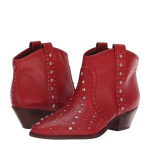 Sam Edelman Women’s Brian Red Western Ankle Boot - Size 5.5